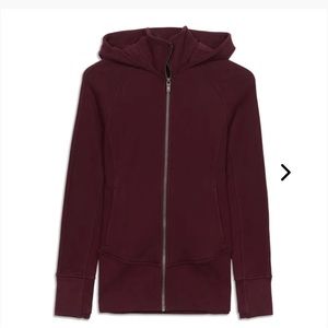 Lululemon like new scuba zip up